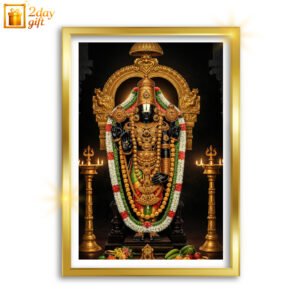 Buy Lord Krishna A4 Size Premium Photo Frame Online – Best Quality